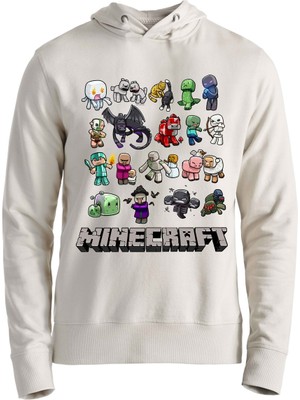 Alfa Tshirt Minecraft Çocuk Sweatshirt