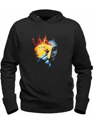 Alfa Tshirt Joker Siyah Çocuk Sweatshirt