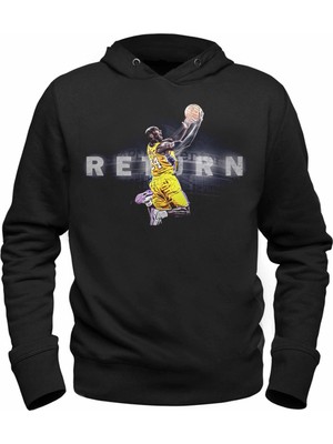 Alfa Tshirt Kobe Bryant Siyah Çocuk Sweatshirt