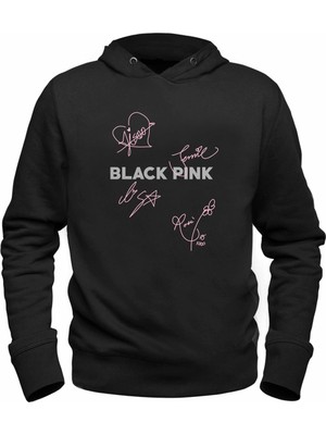 Alfa Tshirt Blackpink Çocuk Siyah Sweatshirt