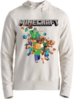 Alfa Tshirt Minecraft Çocuk Sweatshirt