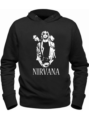 Alfa Tshirt Nirvana Siyah Çocuk Sweatshirt