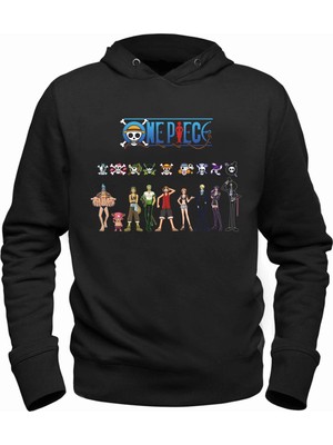 Alfa Tshirt One Piece Siyah Çocuk Sweatshirt