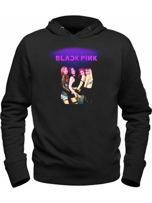 Alfa Tshirt Blackpink Çocuk Siyah Sweatshirt