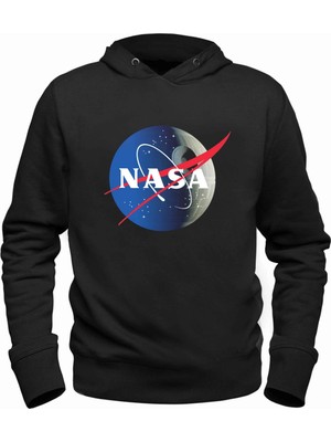 Alfa Tshirt Nasa Kapşonlu Çocuk Sweatshirt