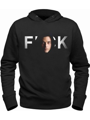 Alfa Tshirt Mr.robot Siyah Çocuk Sweatshirt