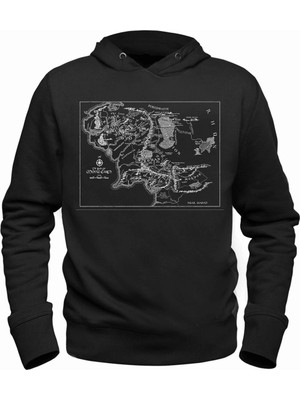Alfa Tshirt Lord Of The Rings Kapşonlu Çocuk Sweatshirt