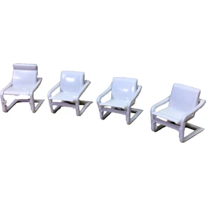 Vox Art 6'lı Maket 4x Sandalye & 2x Insan 1:50 Ölçek (VX-228)
