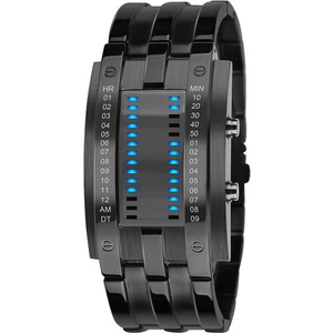 Paslanmaz Çelik Dijital LED Saat (Yurt Dışından)