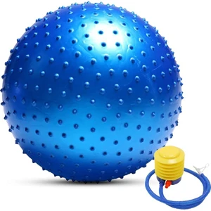 Dikenli Pilates Topu 65 cm ( Mavi )