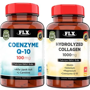 Flx Coenzyme Q10 60 Tablet & Flx Collagen Magnezyum 60 Tablet