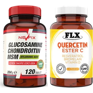 Nevfix Glucosamine 120 Tablet & Flx Kuersetin Ester C 60 Tablet