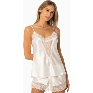 Pierre Cardin Saten Dantelli Şort & Kombi Takım - 430