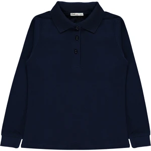 Girls Kız Çocuk Sweatshirt 6-9 Yaş Lacivert