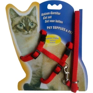 Tineke Kedi Göğüs Tasması ve Gezdirme Seti