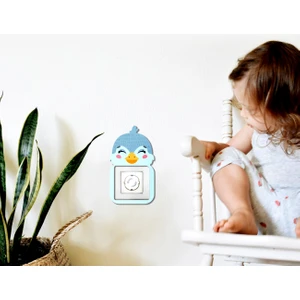 Sevimli Hayvanlar Volti Ahşap Priz Aksesuarı Model 001