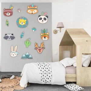 Iskandinav Animals Ahşap Set