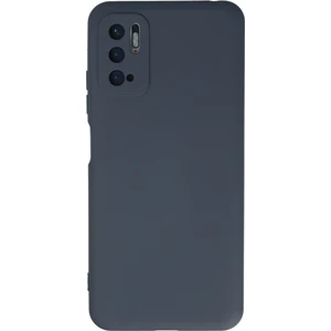 Xiaomi Redmi Note 10 5g Kılıf Lansman Içi Kadife Nano Silikon - Gri