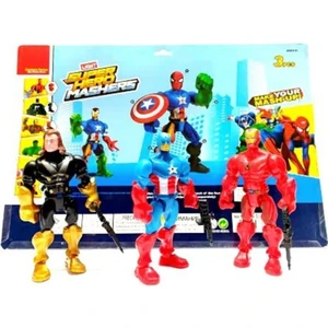 Kaptan Amerika Thor Demir Adam Üçlü Sesli Super Hero Mashers