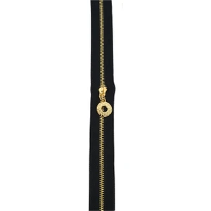 Çanta Fermuarı - Altın Dişli -  Uzunluk  50 cm  - Genişlik 3.5 cm
