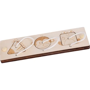 Bebek Meşgul Yönetim Kurulu Motor Beceri Öğrenme Yol Gezisi Oyuncak Toddlers Yaş 2 + Ahşap Renkli Hayvan (Yurt Dışından)