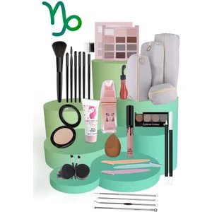 Mujgan Oğlak Burçlarına Özel Makyaj Seti Buğday Ten