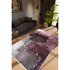 10 Post Online Pastel Modern Bordo Gri Gülkurusu Kaydırmaz Kesme Yıkanabilir Ince Halı 