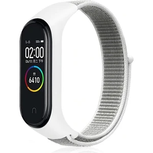 Xiaomi Mi Band 3 4 5 6 Hasır Kumaş Örgü Spor Kordon Kayış