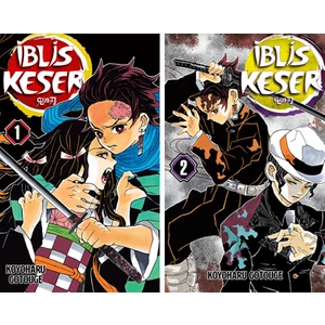 İblis Keser 2 Kitap Manga Seti - Koyoharu Gotouge