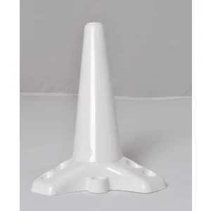 Zirve Plastik Ayak Baza Ayağı Koltuk - Kanepe Ayağı Puf-Tv Ünitesi Ayağı 4'lü 20 cm Beyaz Renk