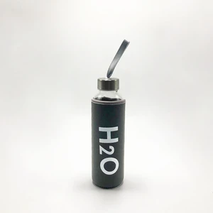Ily 500 ml Kılıflı Cam Matara