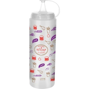 3 Adet Şeffaf Plastik Masterchef Sosluk Ketçap Mayonez Sos Şişesi 700ML