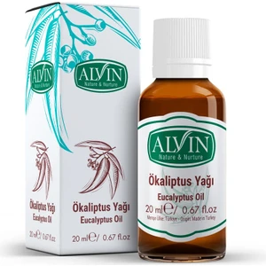 Okaliptus Yağı (Eucalyptus Oil), Doğal, 20 ml
