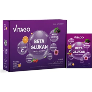 Beta Glukan, Vitamin C, Karamürver İçeren Effervesan Toz Takviye Edici Gıda