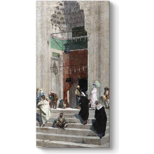 Osman Hamdi Bey - Yeşil Cami Önü Tablosu