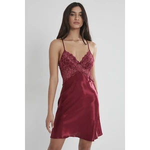 Pierre Cardin  Saten Dantelli Gecelik -  608