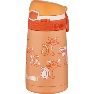 Fiftyfifty Çocuk 350 ml Pipetli Paslanmaz Çelik Termos Bpa Içermez 7 Renk
