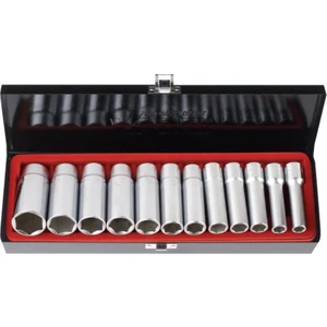 12 Parça 1/2” 6 Köşe Uzun Lokma Seti