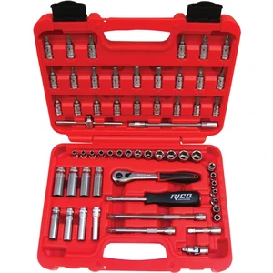 60 Parça 1/4” 6 Köşe Lokma Seti