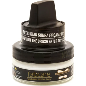 Fabcare Cam Kavanoz Naturel Krem Deri Ayakkabı Boyası