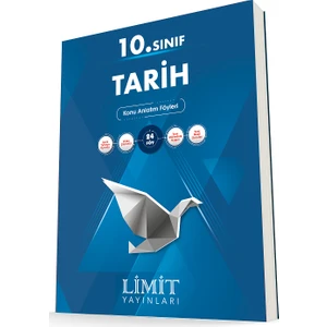 Limit Yayınları 10. Sınıf Tarih Konu Anlatım Föyleri - Metin Alan
