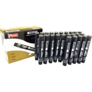 Beyaz Tahta Kalem Kartuşu 24 Adet Siyah