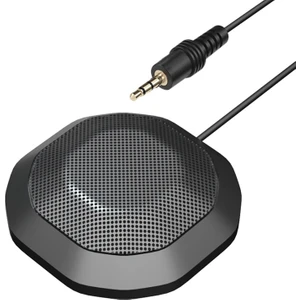 Taşınabilir 3.5mm Fişli Konferans Mikrofonu 360 ° Çok (Yurt Dışından)