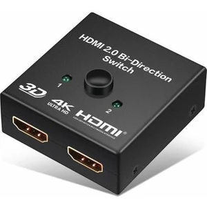 2 Port HDMI To HDMI Çift Yönlü Switch ve Splitter HDMI Çoklayıcı Hdmii Seçici