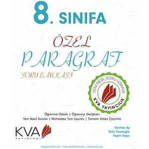 Koray Varol Akademi 8.Sınıf Özel Paragraf Soru Bankası
