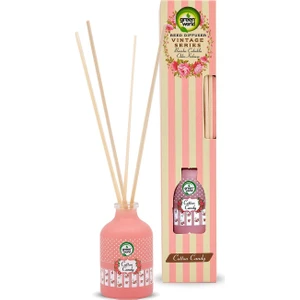 Green World Vintage Bambu Çubuklu Oda Kokusu 40 ml - Cotton Candy