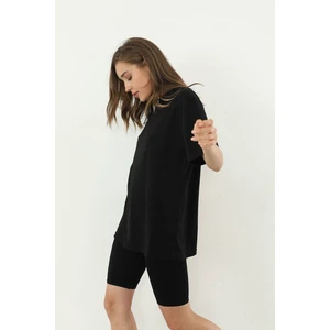 Oversize T-Shirt-Siyah