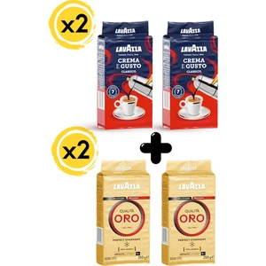 Crema E Gusto Filtre Kahve 250 Gr*2 Adet & Qualita Oro Filtre Kahve 250 Gr*2 Adet
