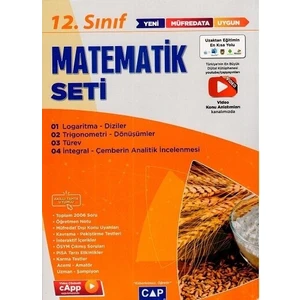 Çap Yayınları 12. Sınıf Anadolu Lisesi Matematik Seti 2022