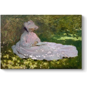 Claude Monet - Springtime Tablosu